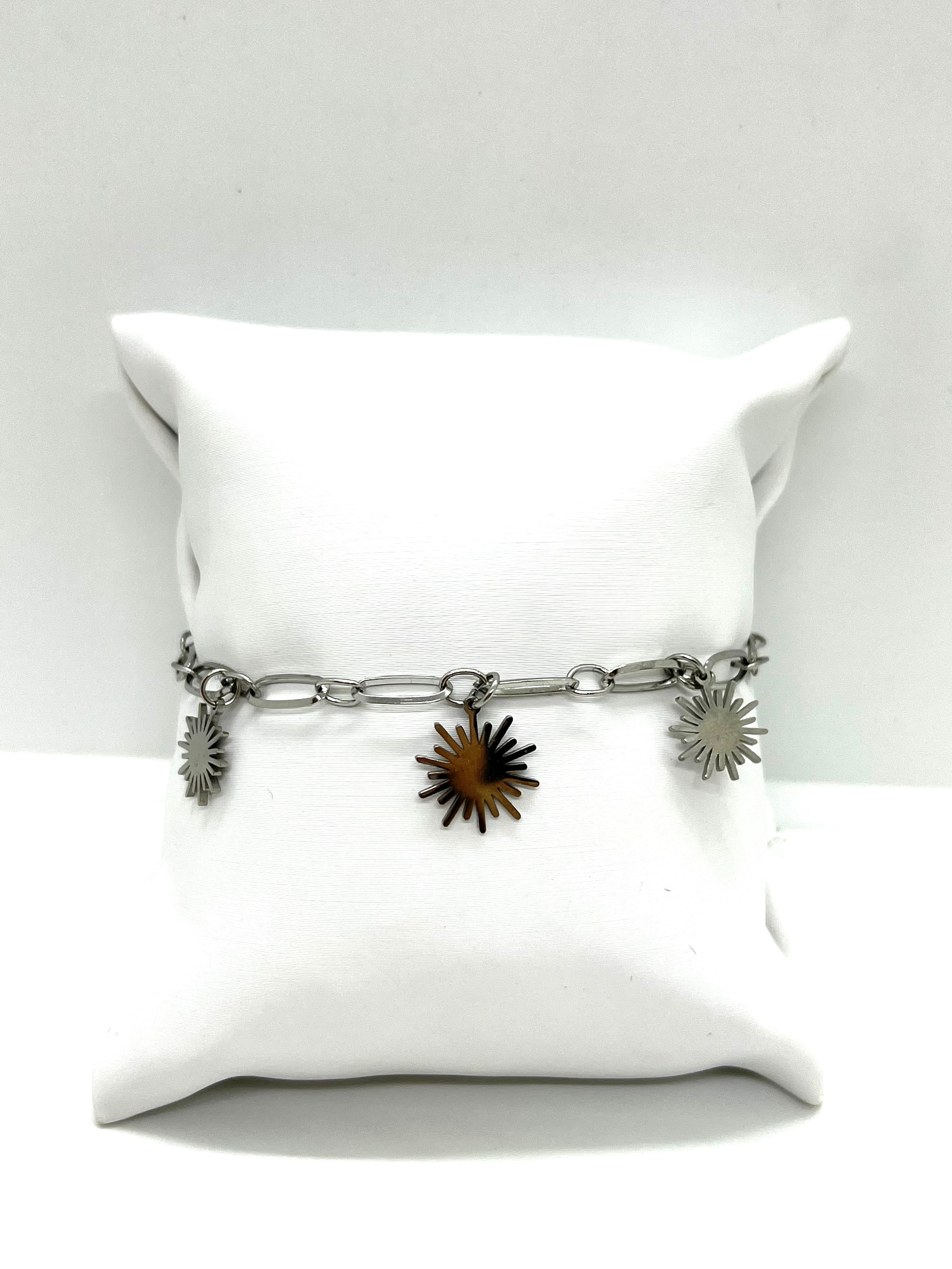 Gourmette mailles soleils